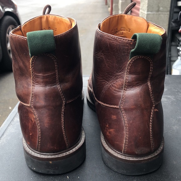 Cole Haan 6292 Mens Dark Brown Leather Leather Ankle Chukka Boots Size 13M - Picture 5 of 15